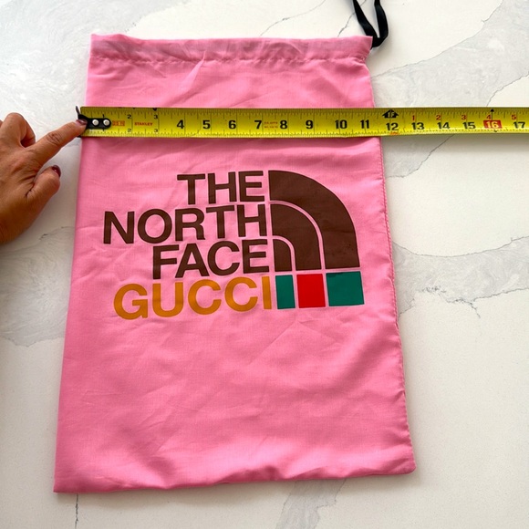 The north face gucci limited edition dust bag never been used 11x17 - Picture 4 of 6